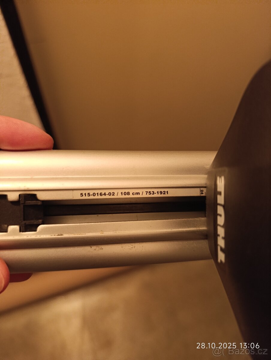 Příčníky Thule na Yaris verso r.v 2009 - 2