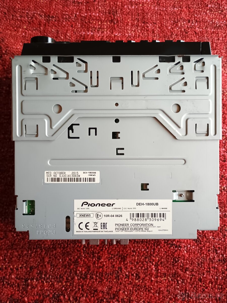 Autorádio Pioneer DEH-1800UB - 2