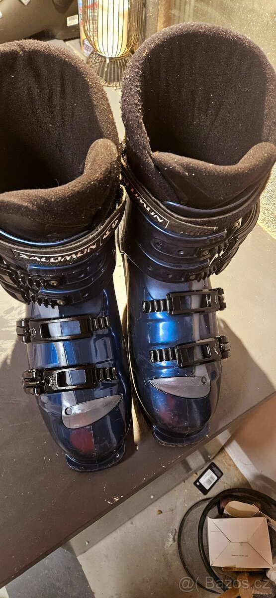Lyžarské boty salomon vel. cca 43-44 - 2