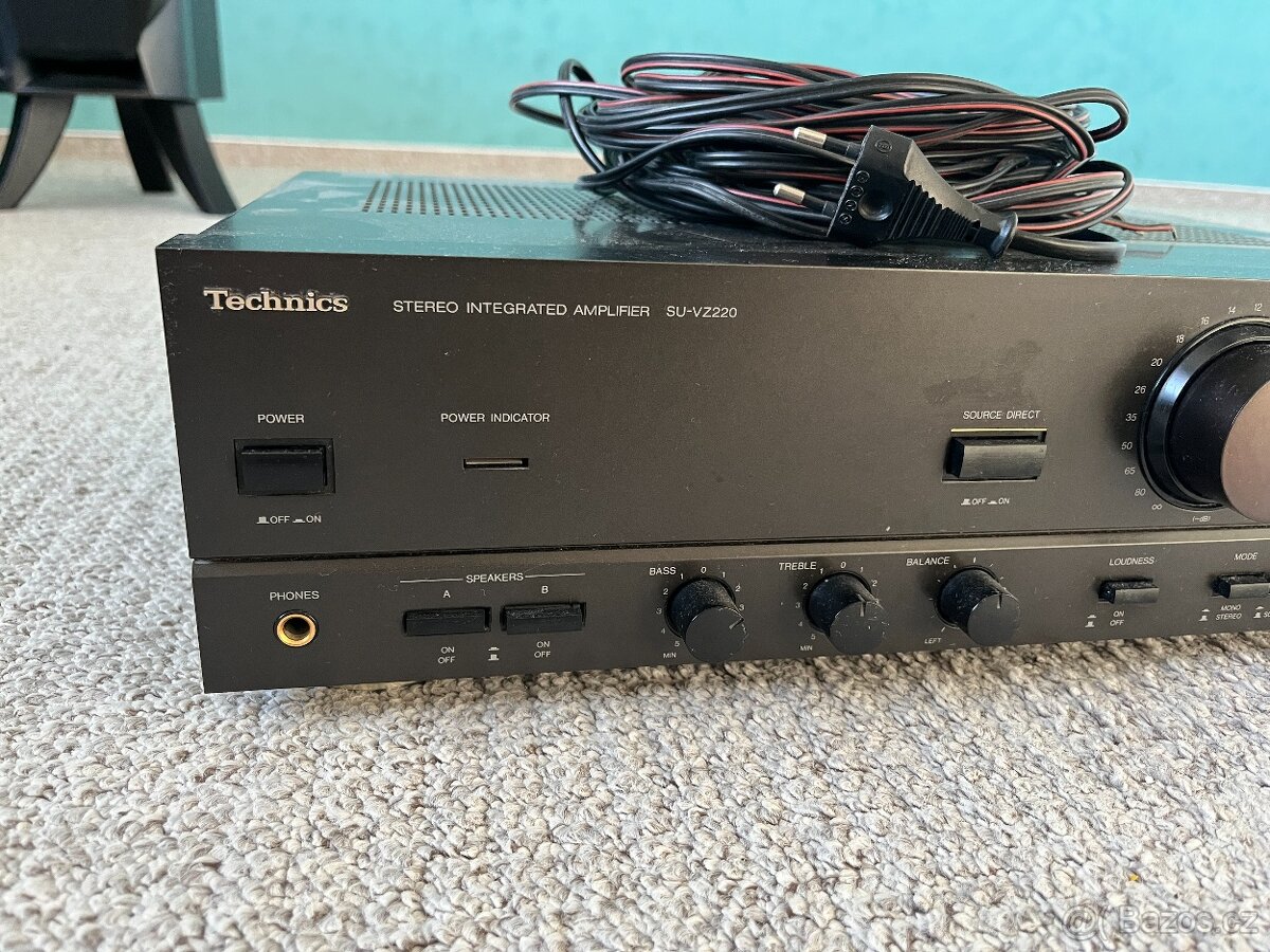 Zesilovač Technics SU-VZ220 a reprobedny Sony SS-L80 - 2