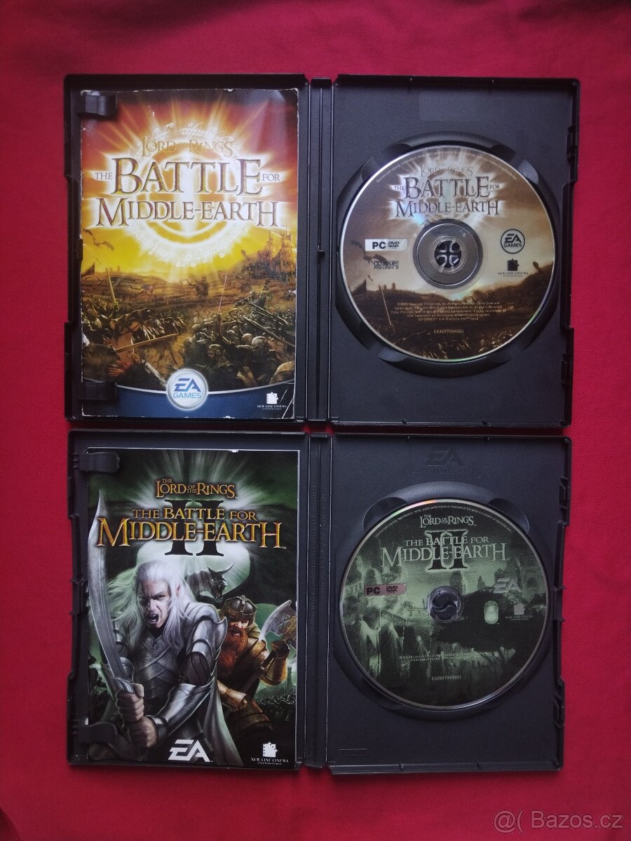 Pán Prstenů: Bitva o Středozem 1 a 2 PC hry retro - 2