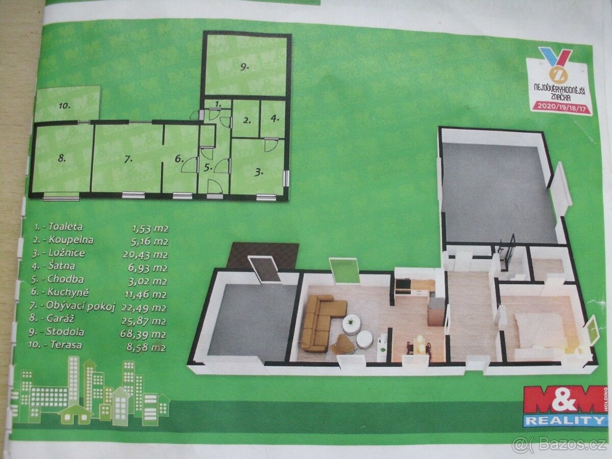 Prodám rodinný dům GRUNA 18 u Moravské Třebové - 2