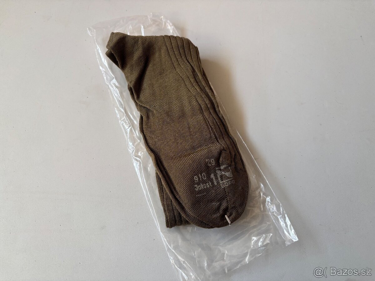 Vojenské podkolenky, ponožky ČSLA, originál, nové - 2