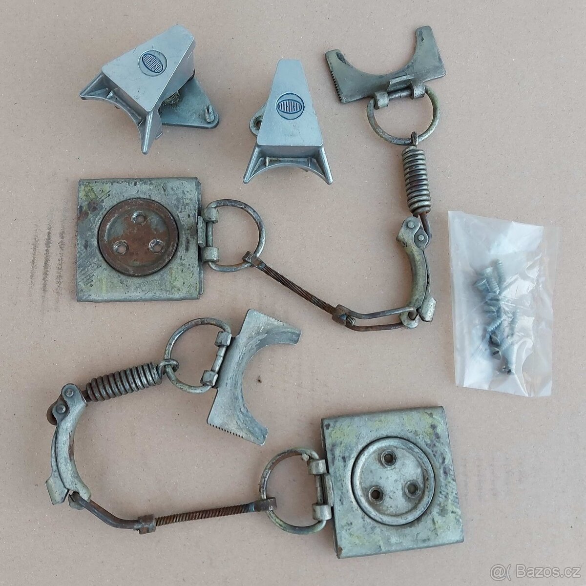 Staré retro lyžařské vázání Drukov - 2