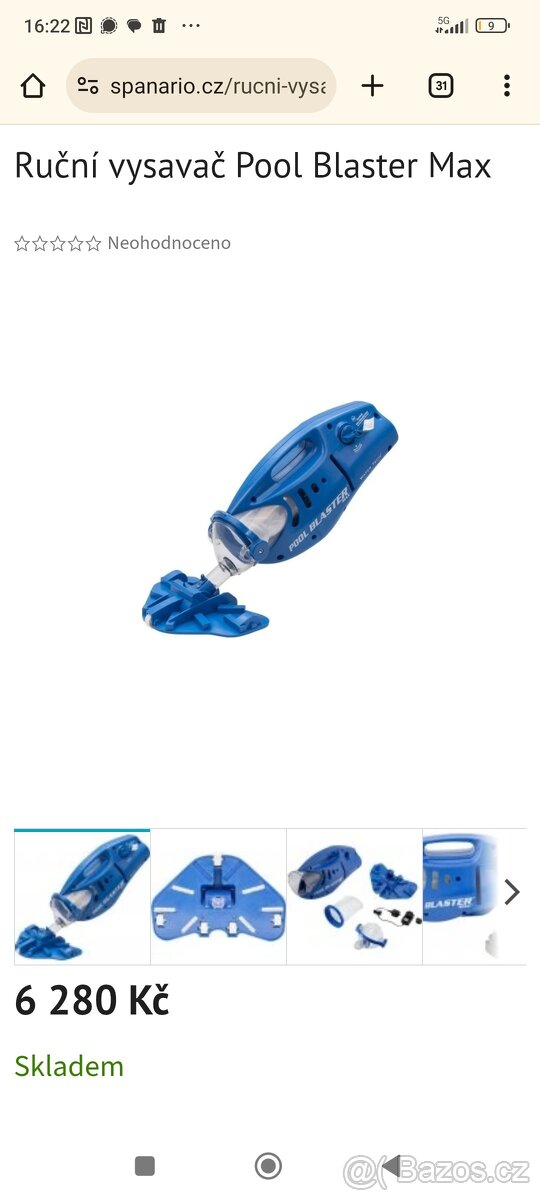 Ruční vysavač Pool Blaster Max - 2