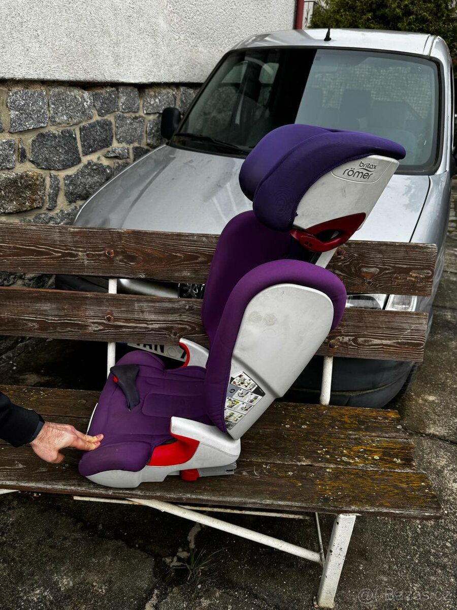 Römer Britax Kidfix fialová - 2