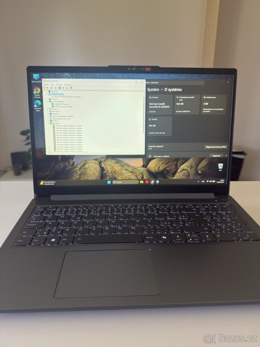 Prodám herní notebook Lenovo LOQ 15IAX9E - 2