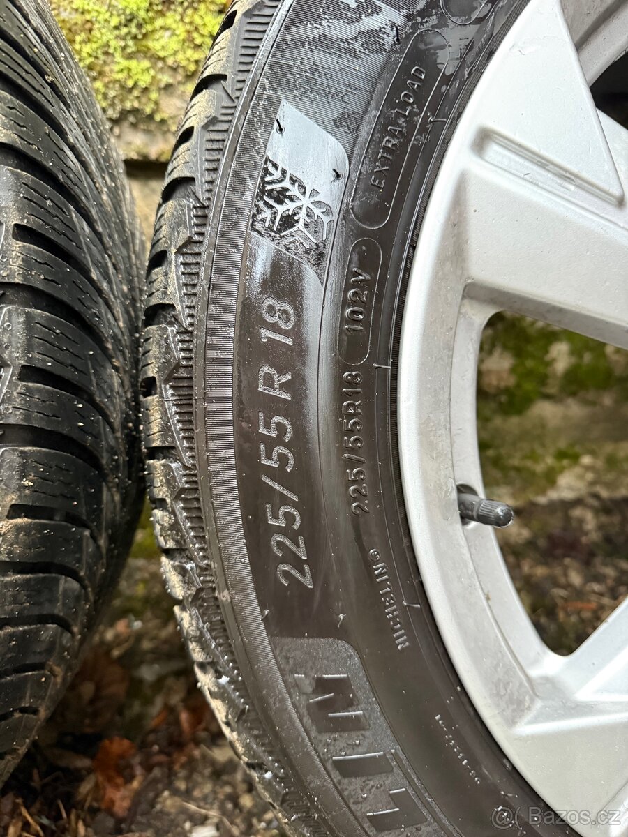 ALU kola Audi A6 / S6 R18 5x112 včetně pneumatik - 2