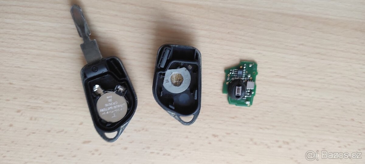 Klíč s elektronikou Peugeot, Citroen - 2