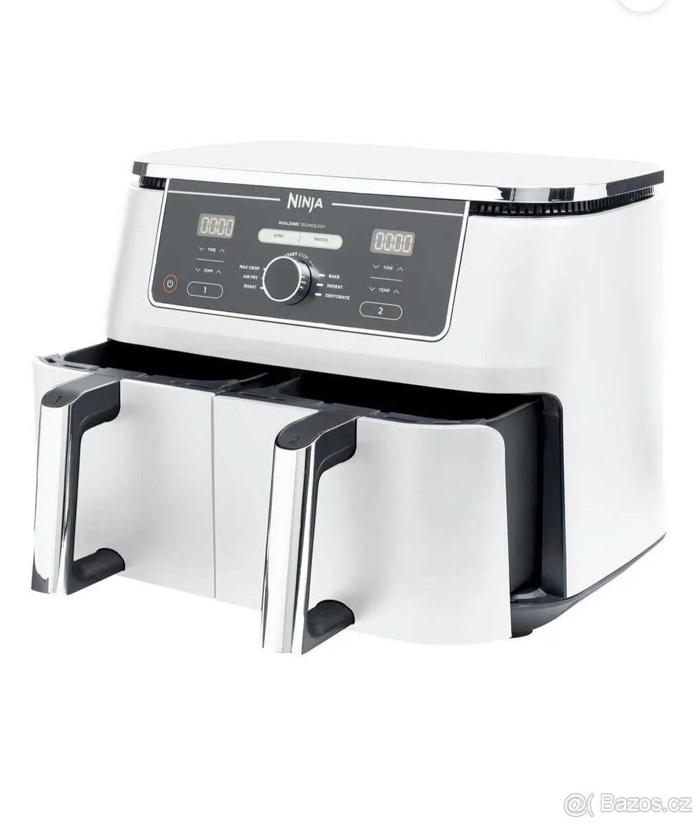Horkovzdušná fritéza Ninja® AF400EUWH bílá - 2