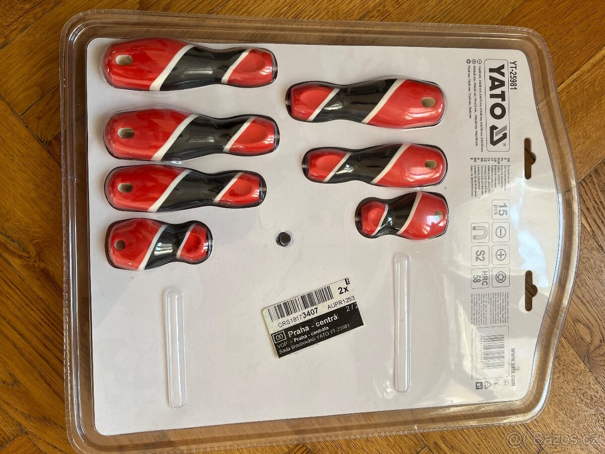 NOVÉ Yato šroubováky, 15ks - 2