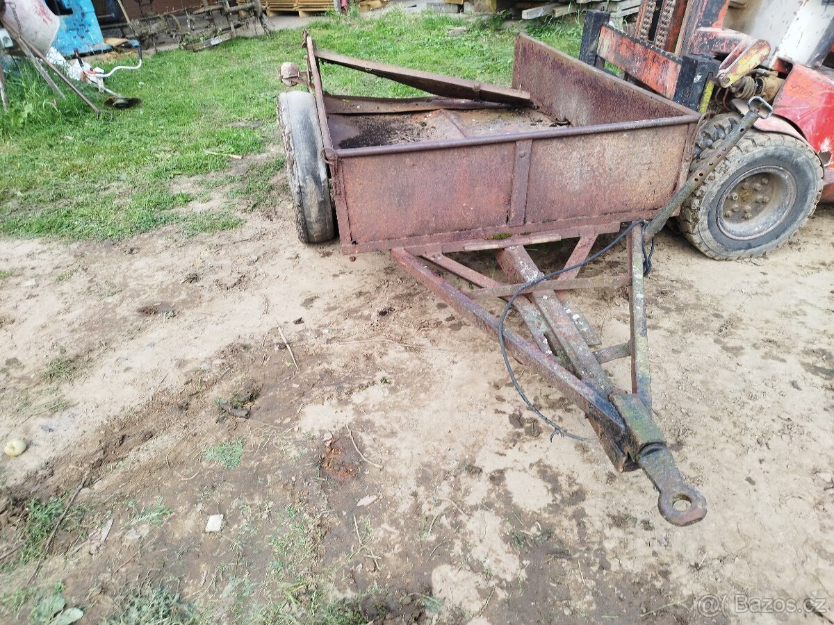 torzo dvoukolového vleku plus kolečka - 2