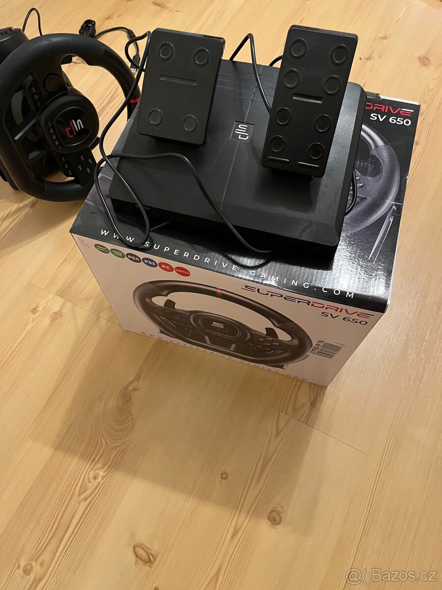🎮 Stolní volant Superdrive SV650 – skvělý stav 🚗💨 - 2