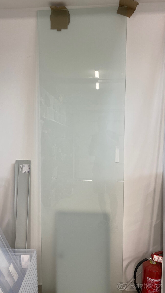 Skleněné dveře z tvrzeného skla pro posuv - nové - 2