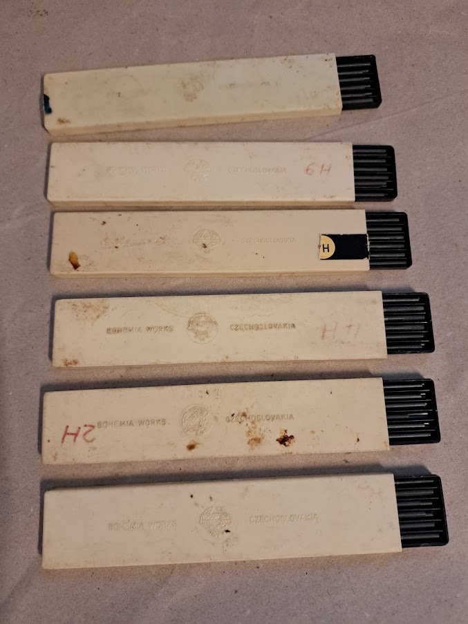 psací potřeby z I. republiky + retro - 2