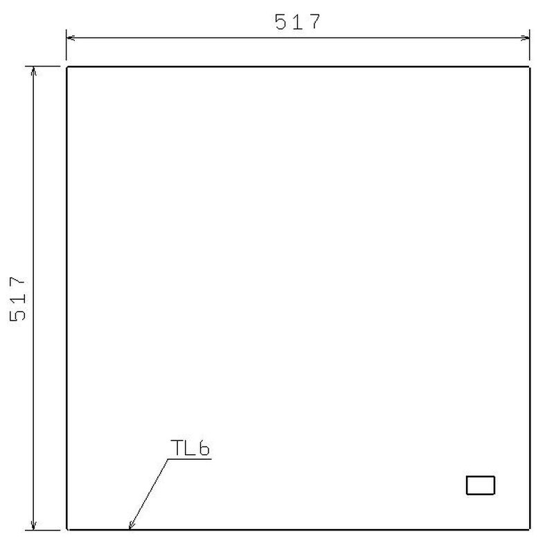 Zetor 3011 skla kabiny - 2