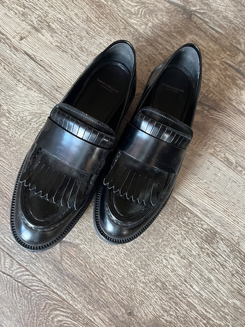 Černé dámské kožené mokasíny Timberland - 2