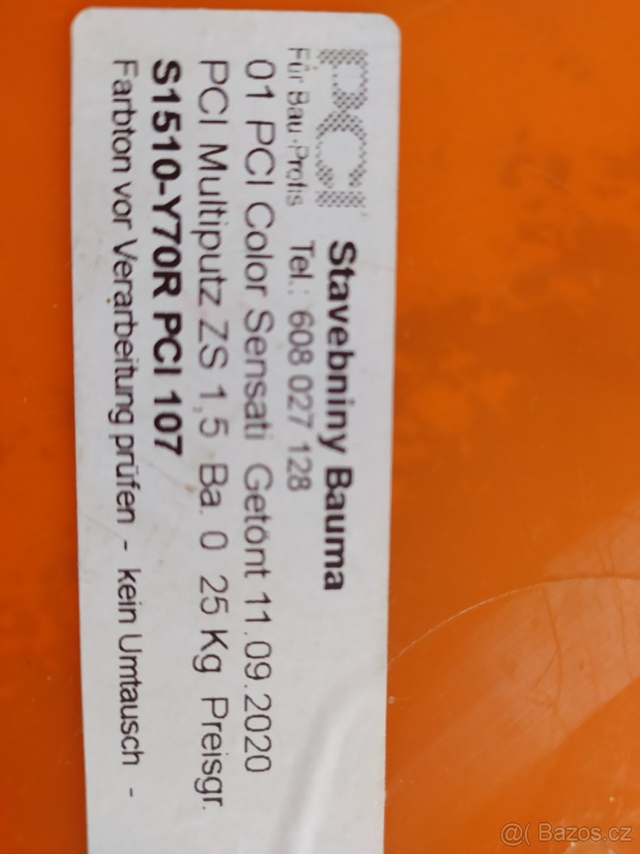 Silikonová tenkovrstvá pastovitá omítka - 2