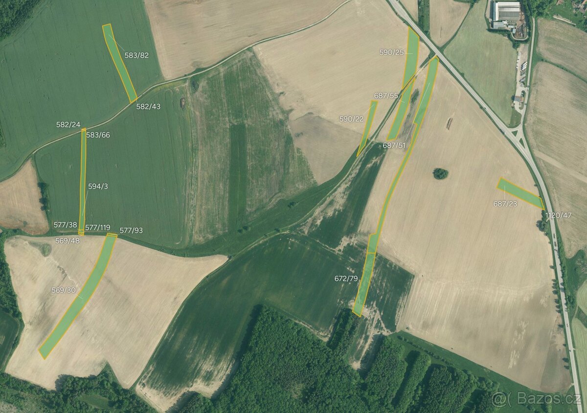 Zemědělská půda, prodej, Olešník, České Budějovice - 2