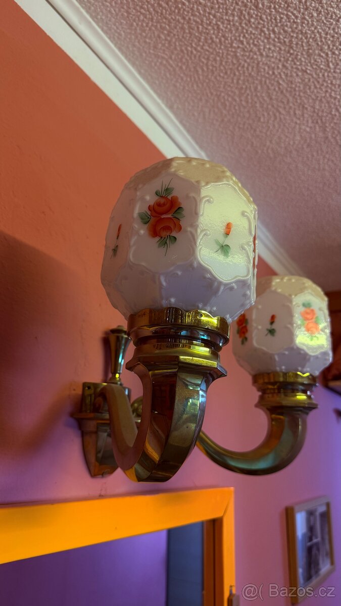 Mosazné masivní světlo - 2