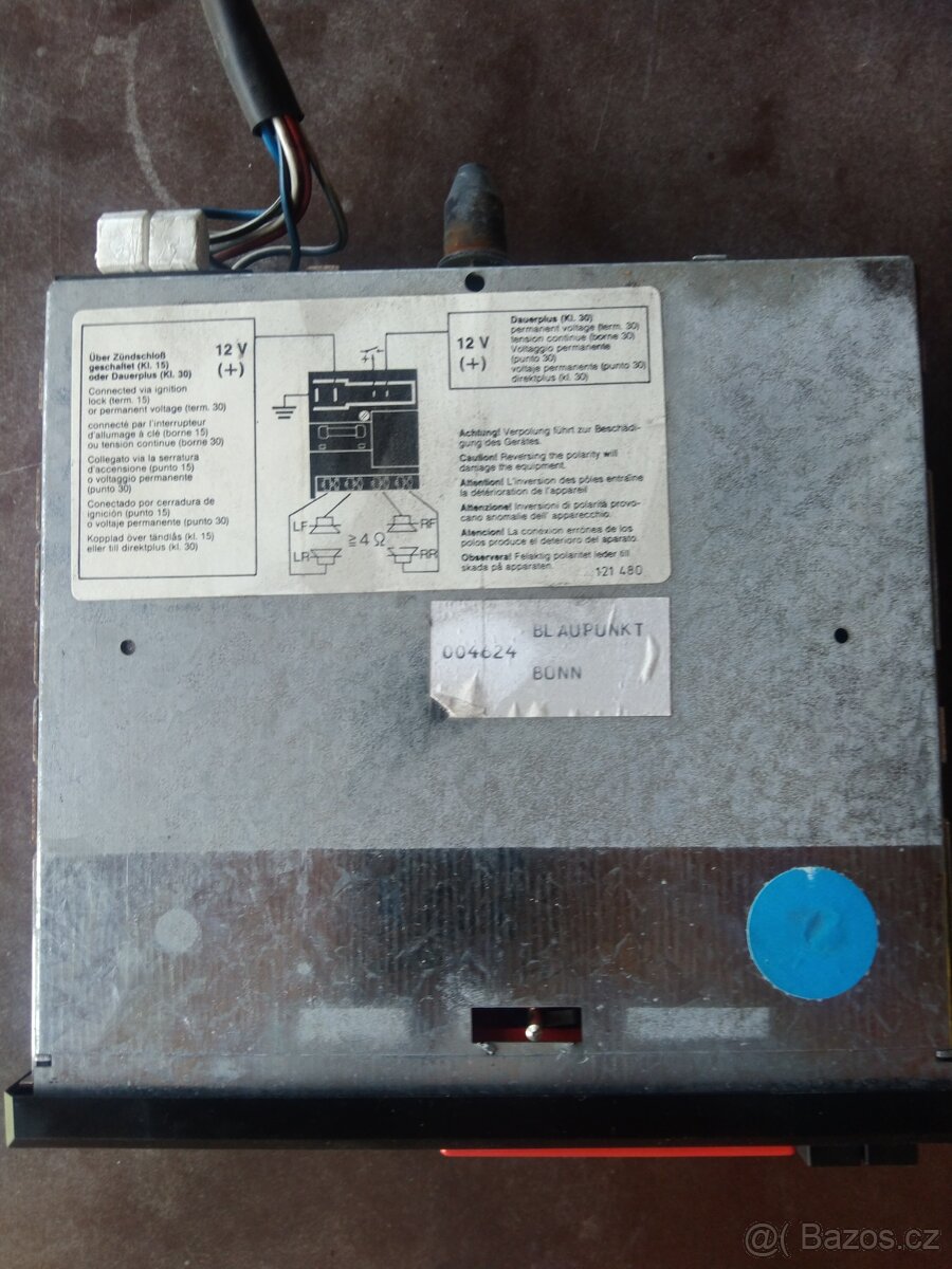 Autoradio blaupunkt BONN SQM 26 - 2