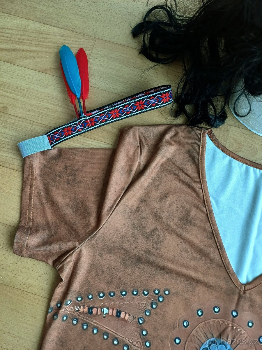 Karnevalový kostým INDIÁNKA vel.L - 2