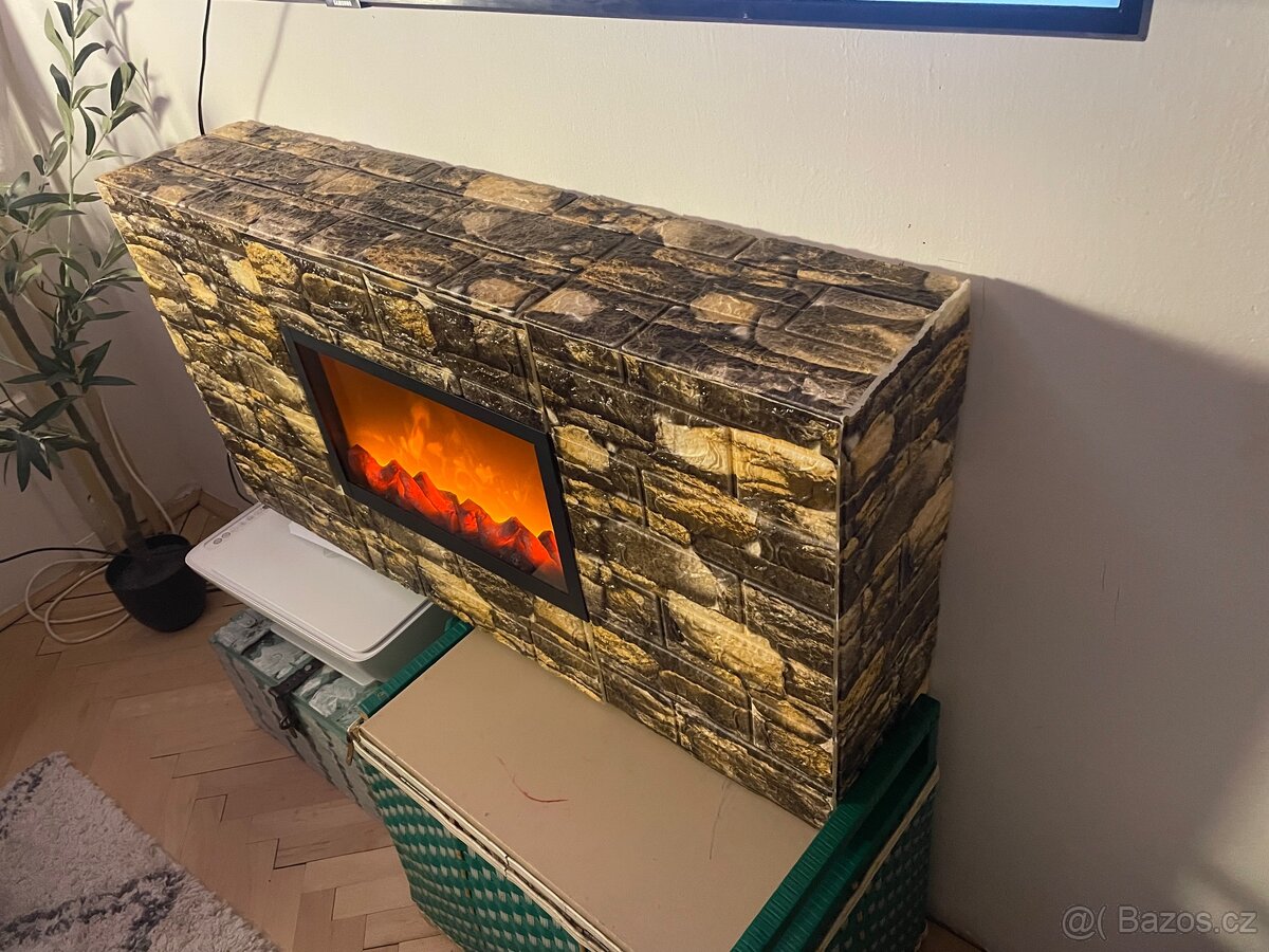 Elektrický led krb - 2