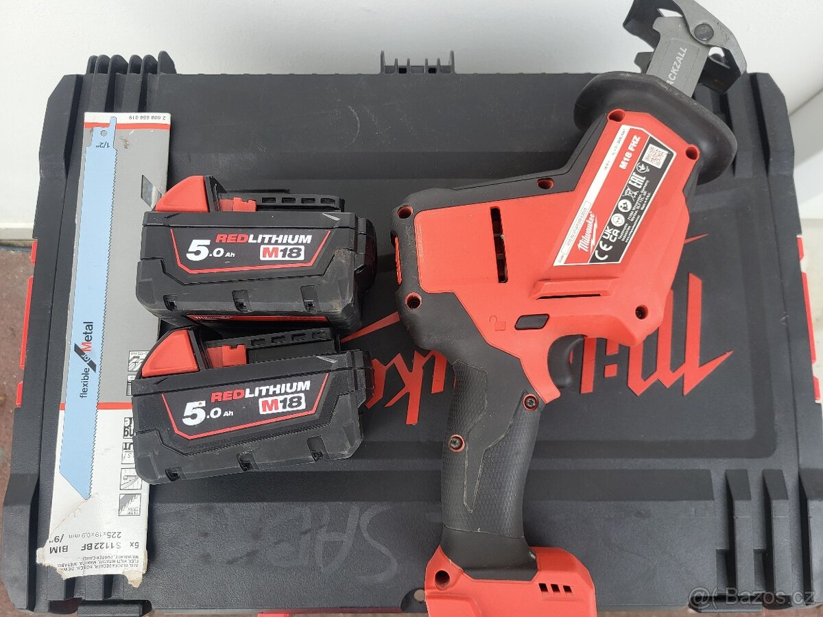 Pila na kov Milwaukee 2025 rok + baterky - 2