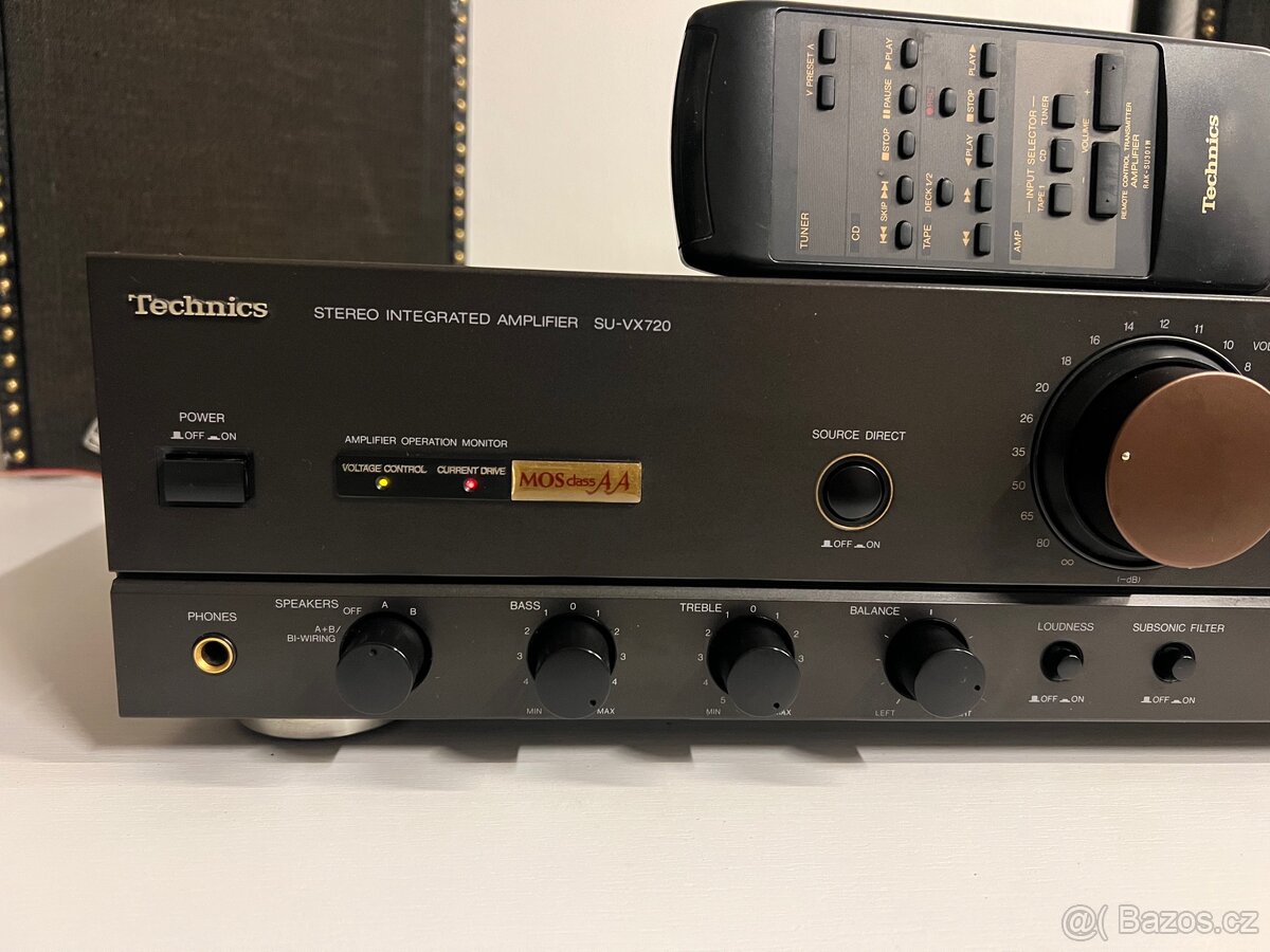 TECHNICS ZESILOVAČ SU-VX720+DO - 2