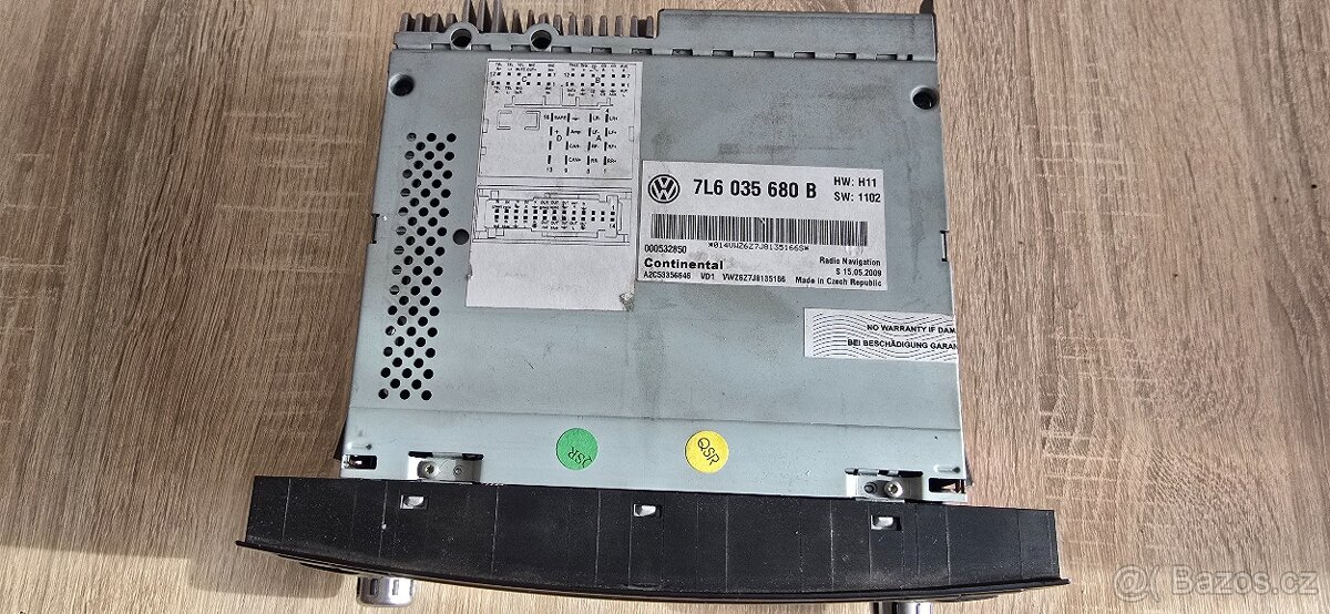 VW RNS 510 super stav, BT+rámeček+kod - 2