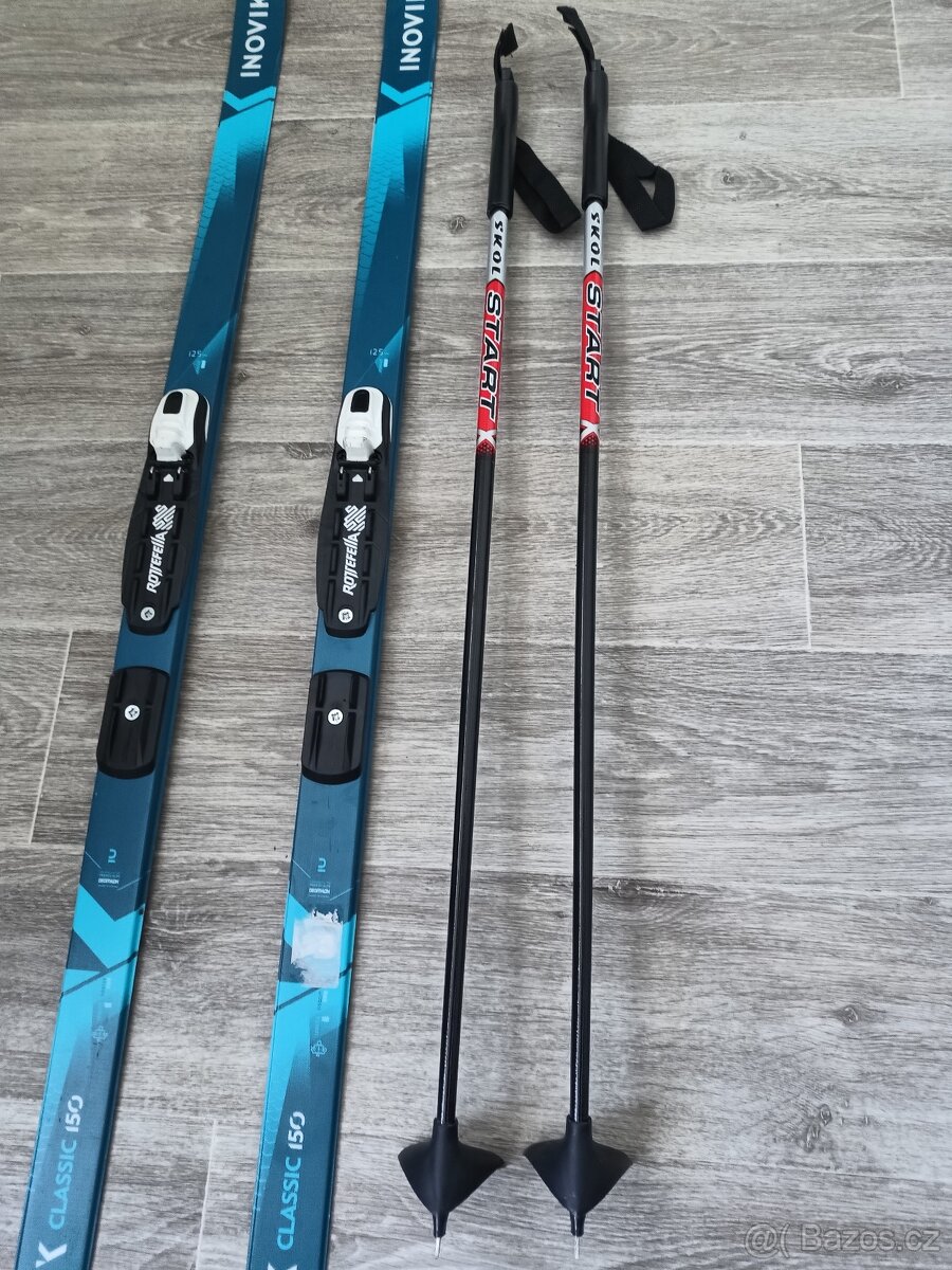 Dětské běžecké lyže 125 cm - 2