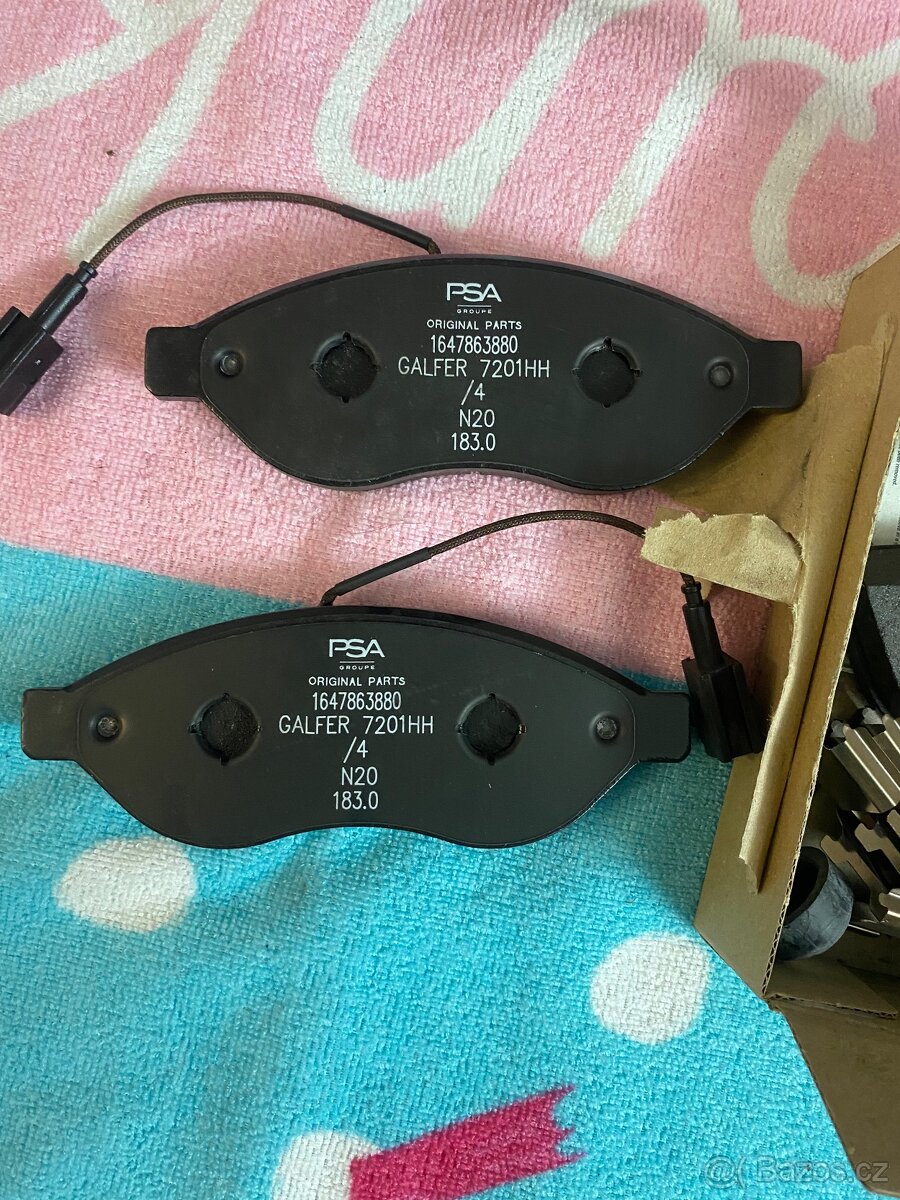 Sada brzdových destiček BOXER/JUMPER/FIAT - 2