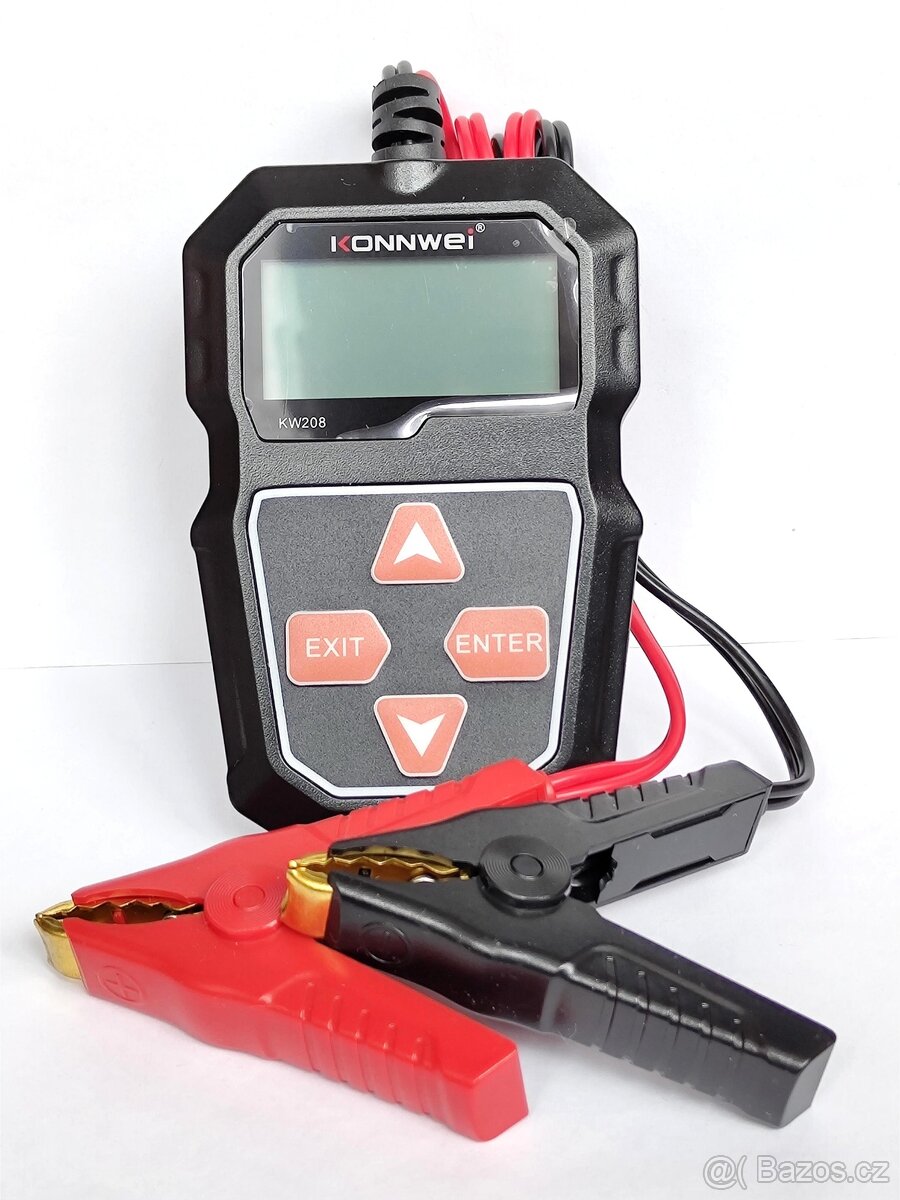 Tester autobaterie KONNWEI KW208. - 2