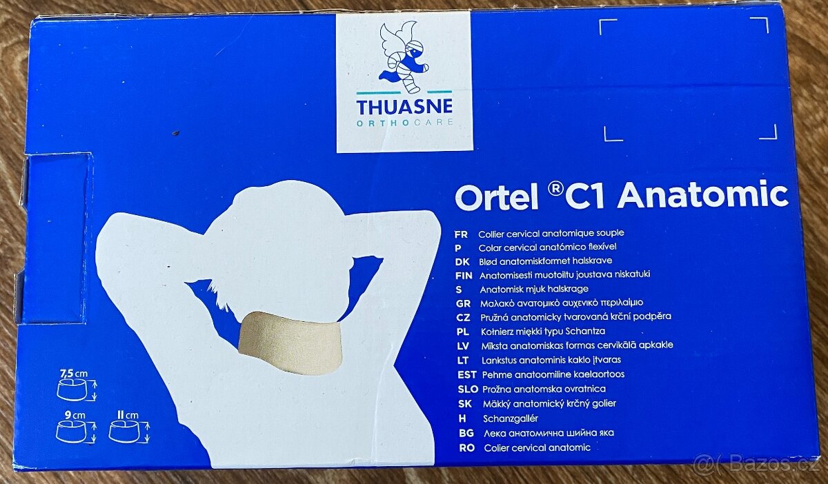 Krční límec anatomický Ortel C1 Anatomic 2394 - 2