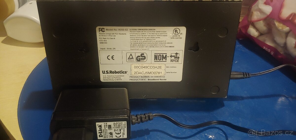 Router US Robotics - 2