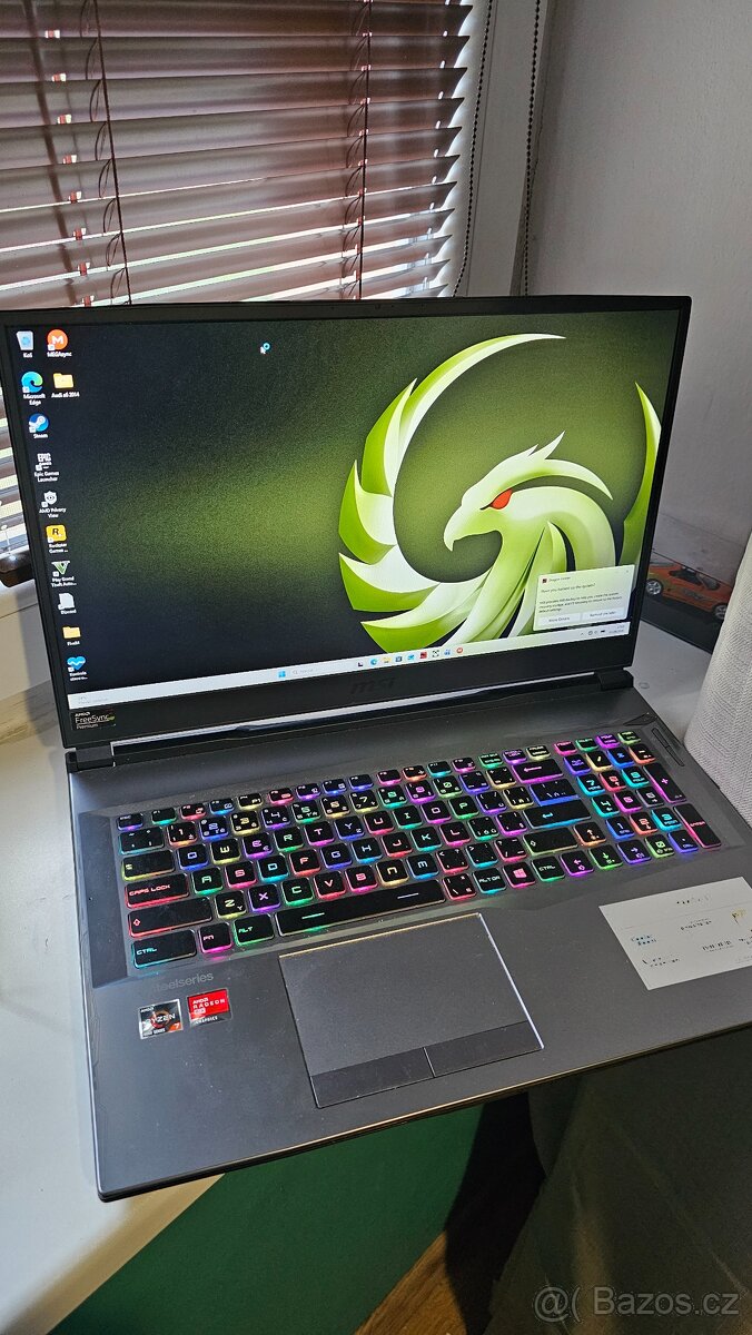 MSI Alpha 17 A4DEK herní notebook - 2