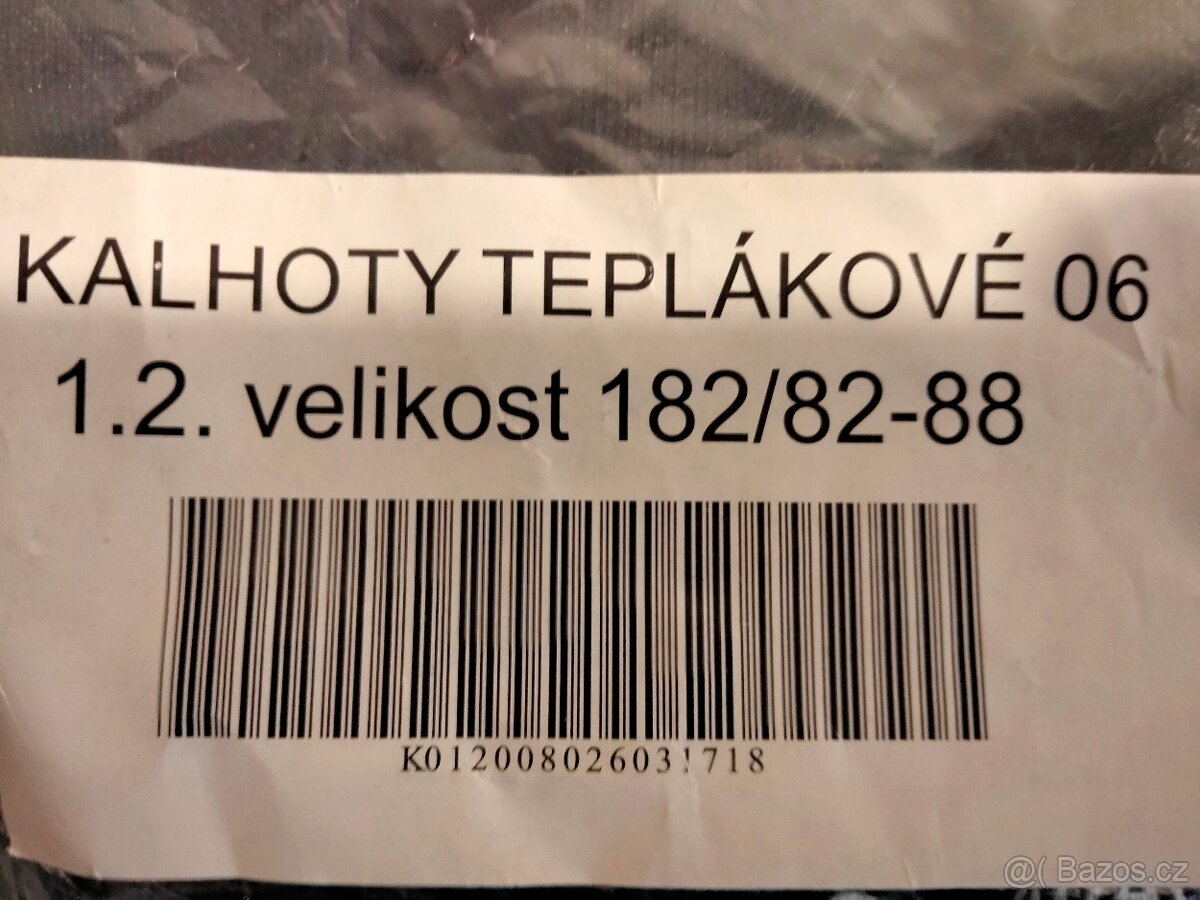 Tepláky - 2