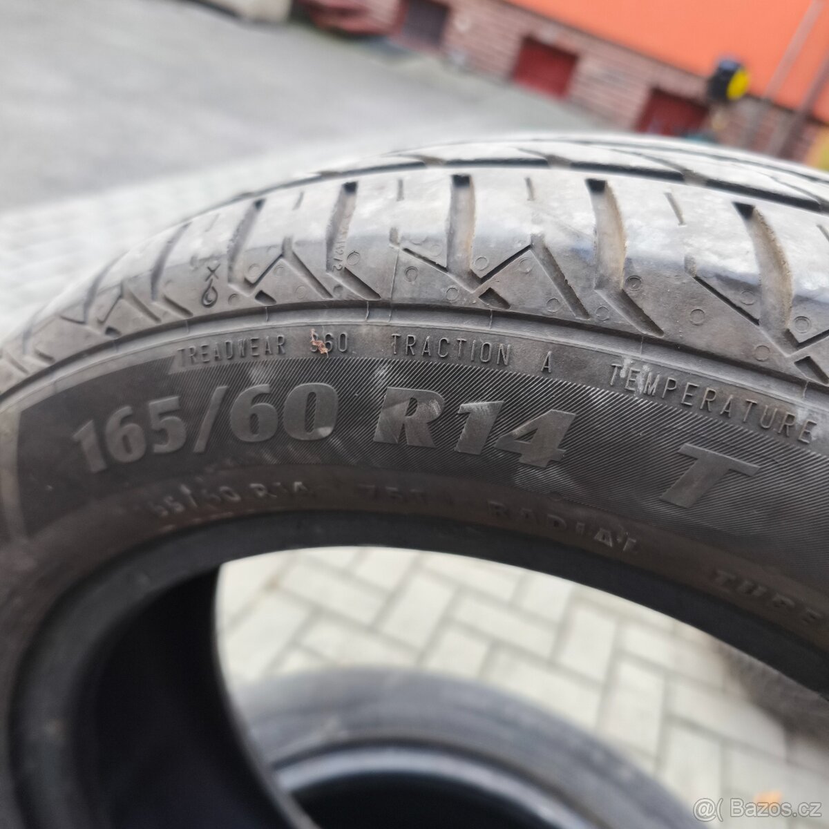 4x LETNÍ pneu 165/60/r14 - 2