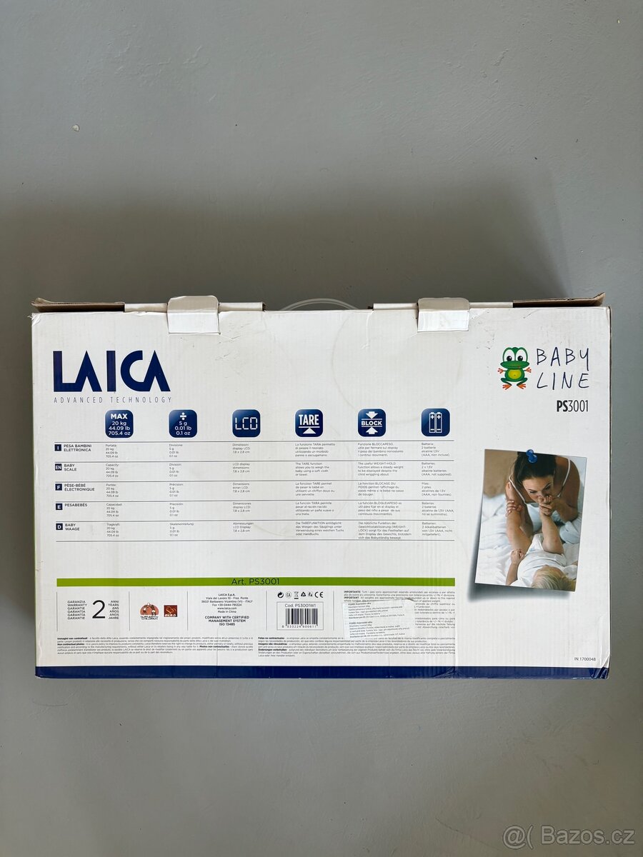 Prodám dětskou váhu Laica PS3001 - 2