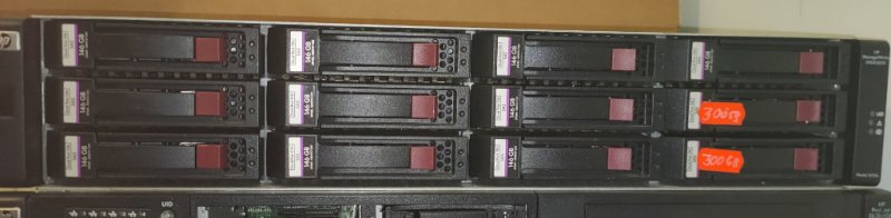HP StorageWorks MSA2000 dual FC controller, model 2012fc - 2