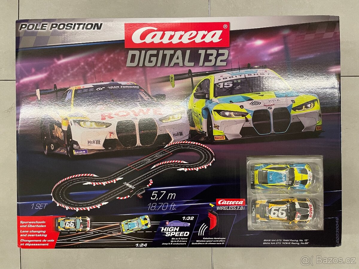 Autodráha Carrera D132 30046 Pole Position-NOVÉ - 2