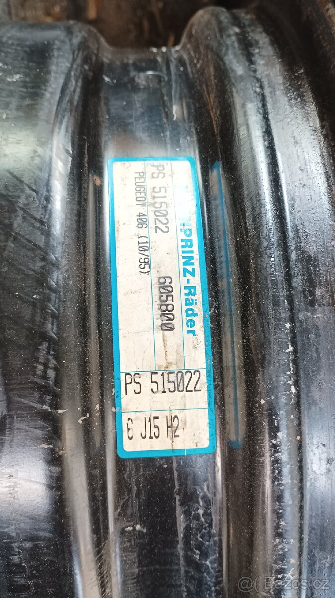 Origo pech disky 15" Citroen / Peugeot - 2