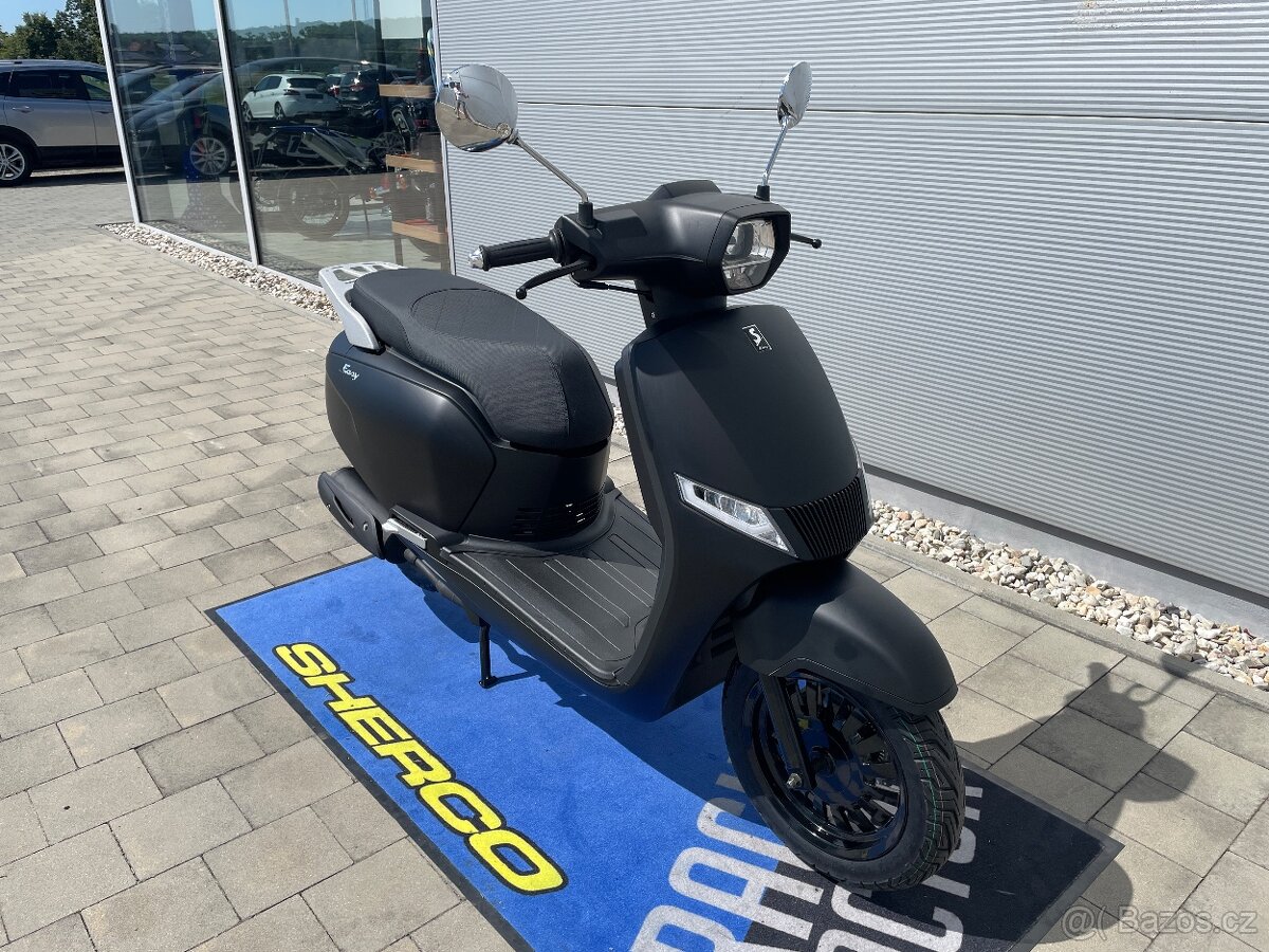 Scorpa/Sherco 50 4T Easy, nové moto, záruka 2roky, černá mat - 2