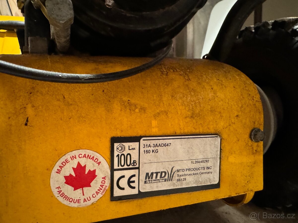 Sněhová benzínová fréza značkový dělník - 2