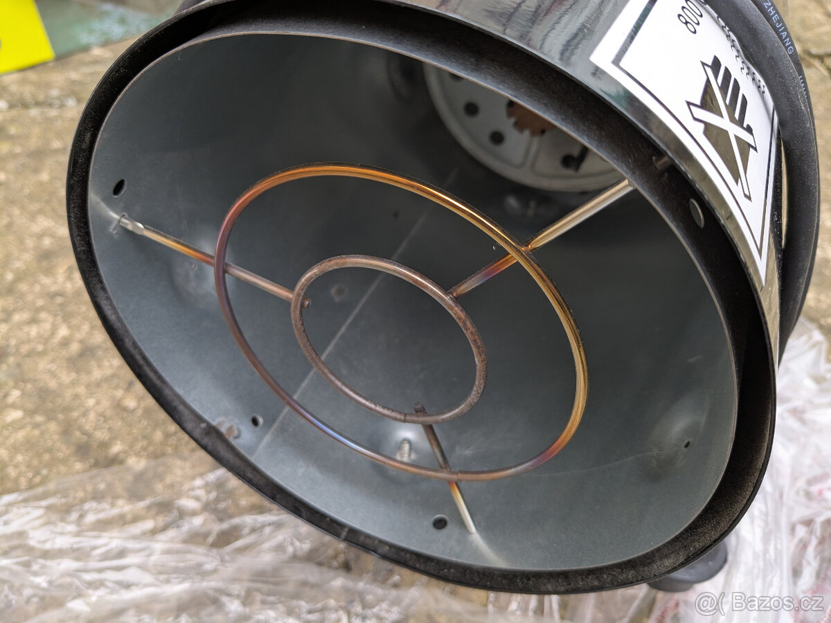 Teplovzdušný generátor na PB Meva 5-10 kW - 2