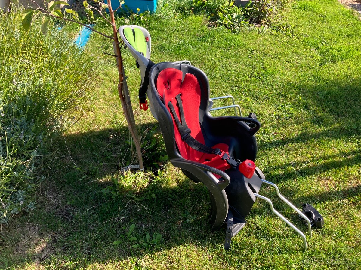 2x Dětská sedačka na kolo Hamax a 2x adaptér - 2