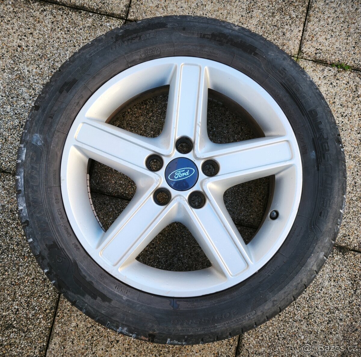 Sada originál kola Ford Focus - Dunlop - 205/55 R16 - 2