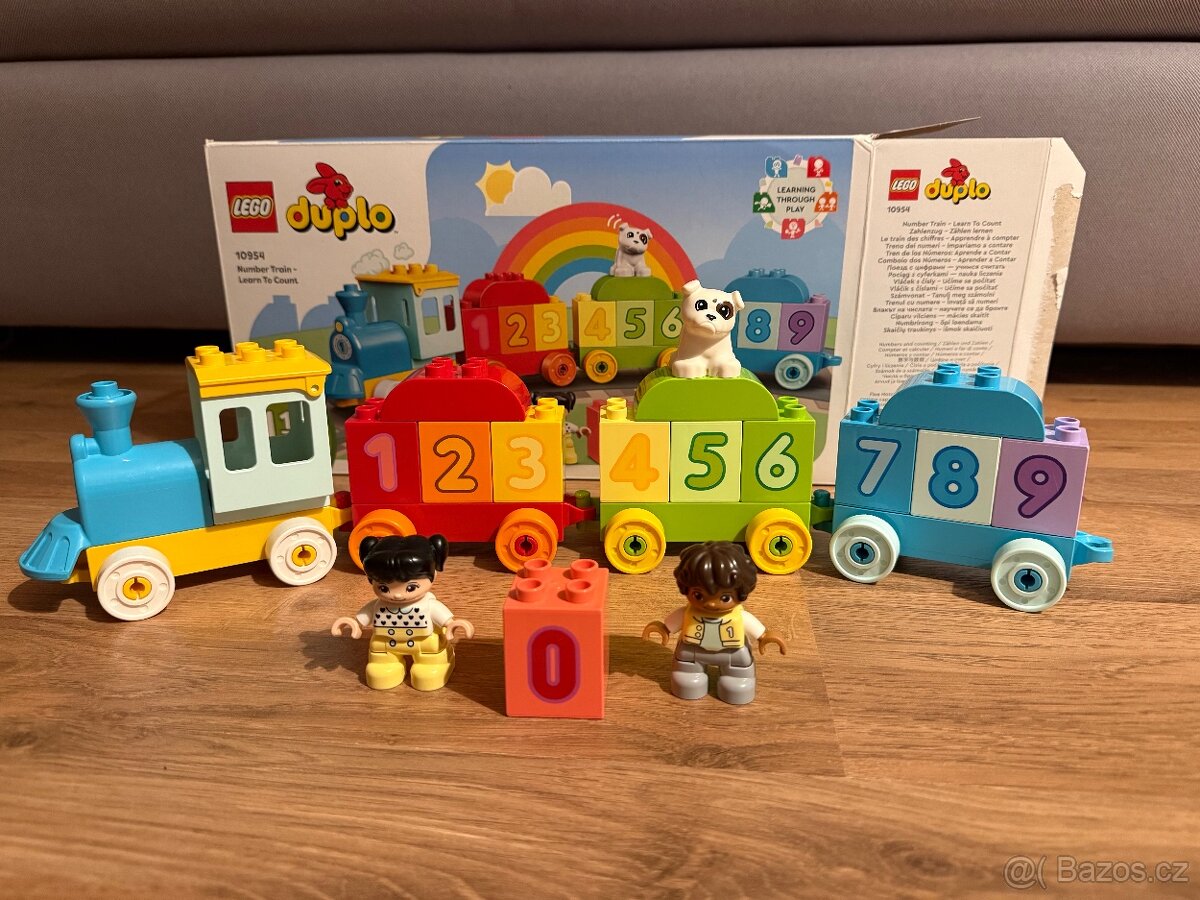 LEGO DUPLO vláčky - TOP stav, vše 100% kompletní + BONUS - 2