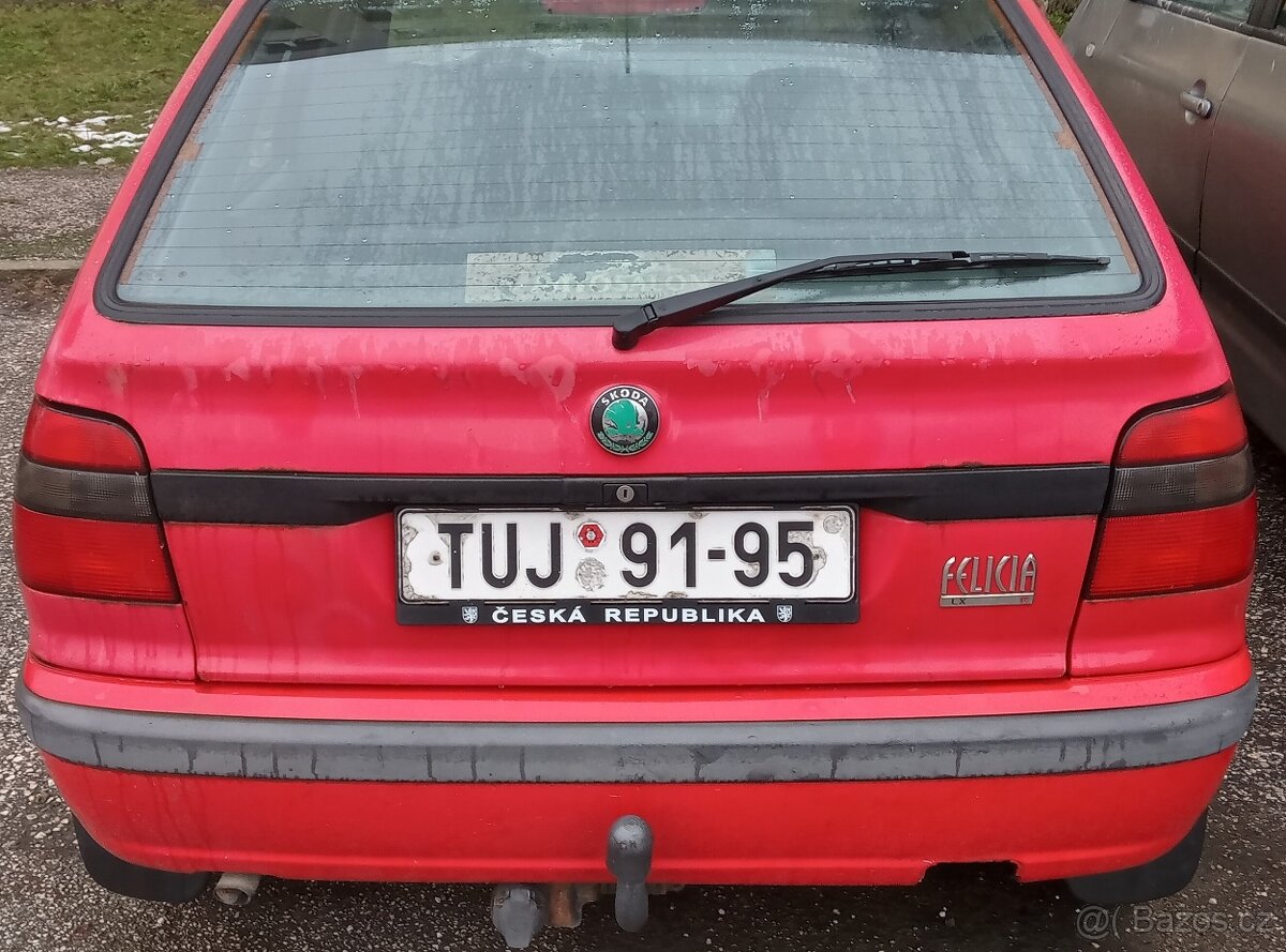 ŠKODA FELICIA 1.3 MPI 50 KW STK 1/26 ( NOVÝ KATALIZÁTOR) - 2