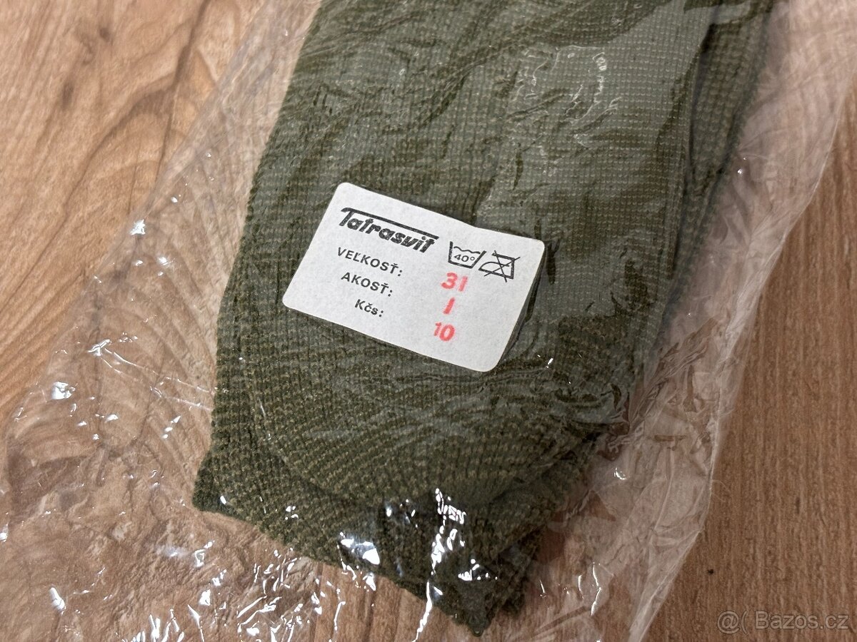 Vojenské ponožky ČSLA, originál, nové - 2